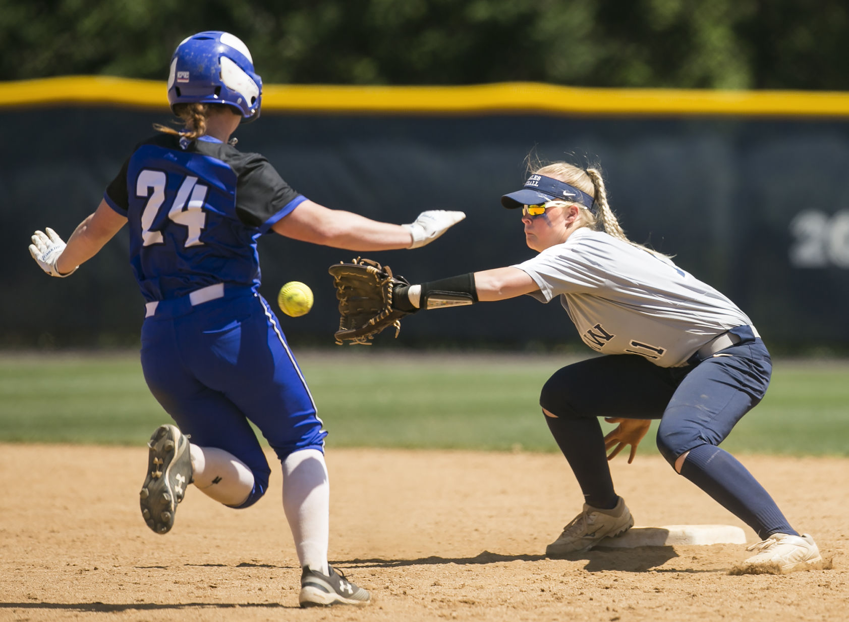 Christopher Newport at UMW softball